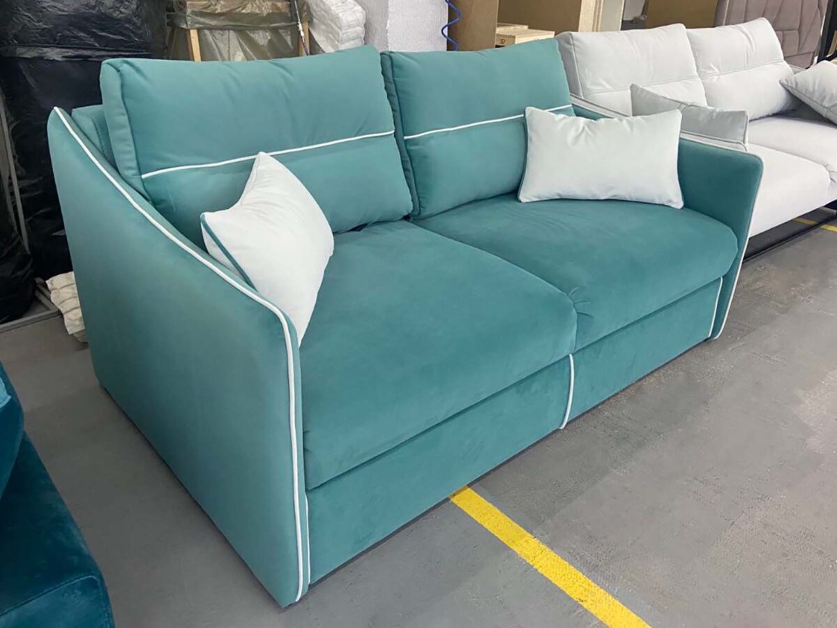 Диван на металокаркасе Скайсофт Lux (варианты ширины спального места: 1200/1400/1600 на 2000) — 16 фото с описанием - 11 (Под заказ)