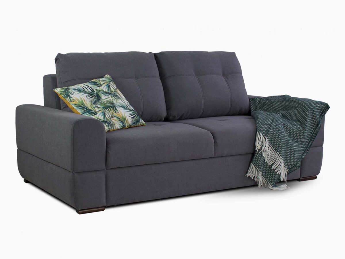 Диван на металлокаркасе Брикс Lux (варианты ширины спального места: 1200/1400/1600 на 2000) – 16 фото с описанием - 3 (Под заказ)