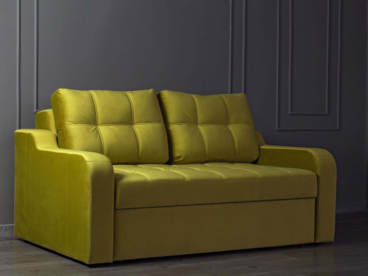 Диван на металокаркасе Сидни Lux (варианты ширины спального места: 1200/1400/1600 на 2000) — 16 фото с описанием - 4 (Под заказ)