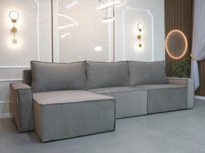 Угловой диван Лондон Лофт Long (ортопедическое спальное место, Pocket Spring, Пантограф) – 89 фото с описанием